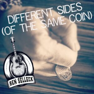 Official single art for Ben Selleck's debut single, "Different Sides".