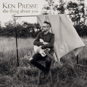 Official cover art for Ken Presse’s debut single, "The Thing About You".